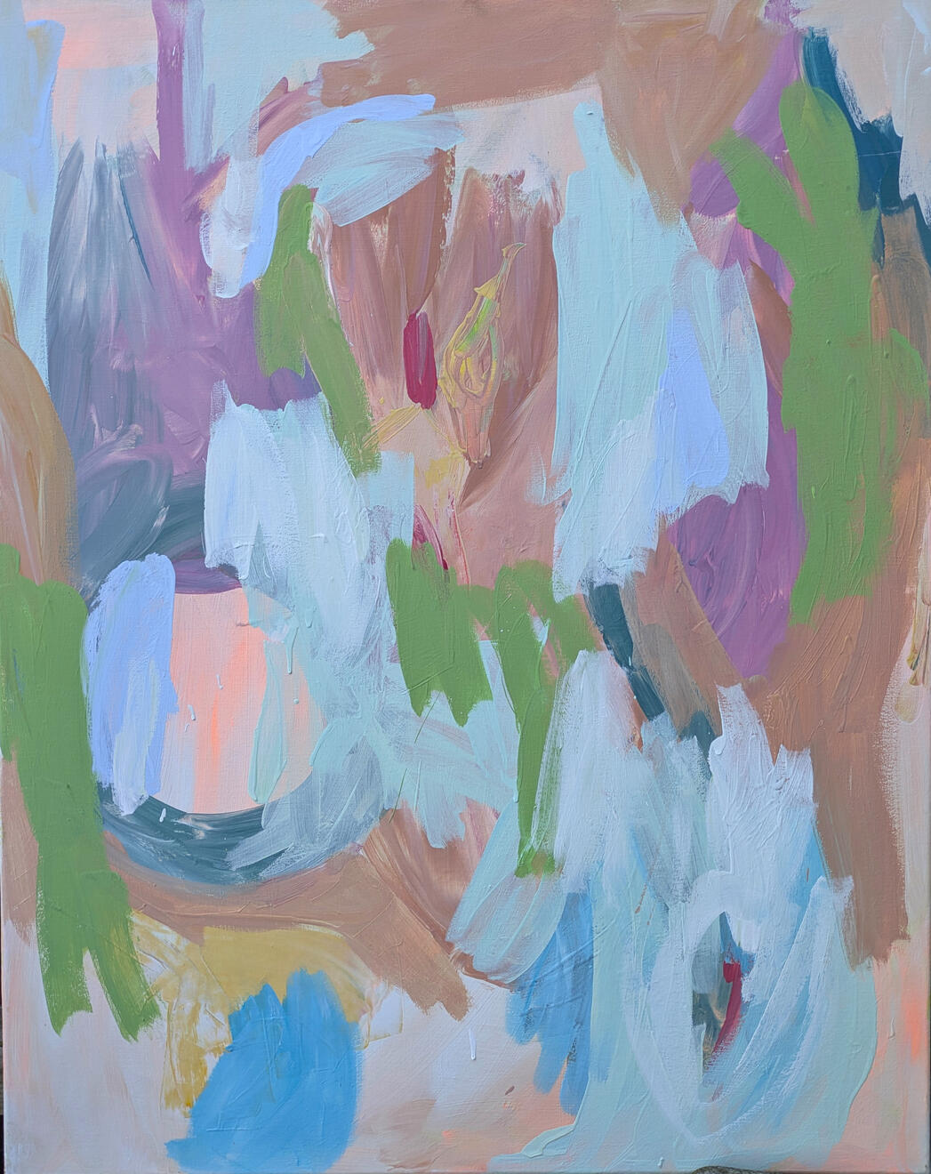 Linad läksid sassi muidu oli hea, 80x100, 2025 – 600 eur