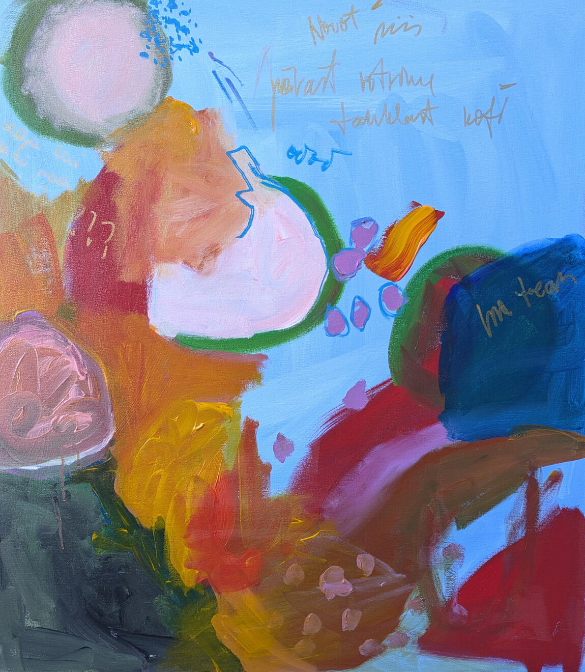 Pärast võtsime tanklast kofi, 70x80, 2025